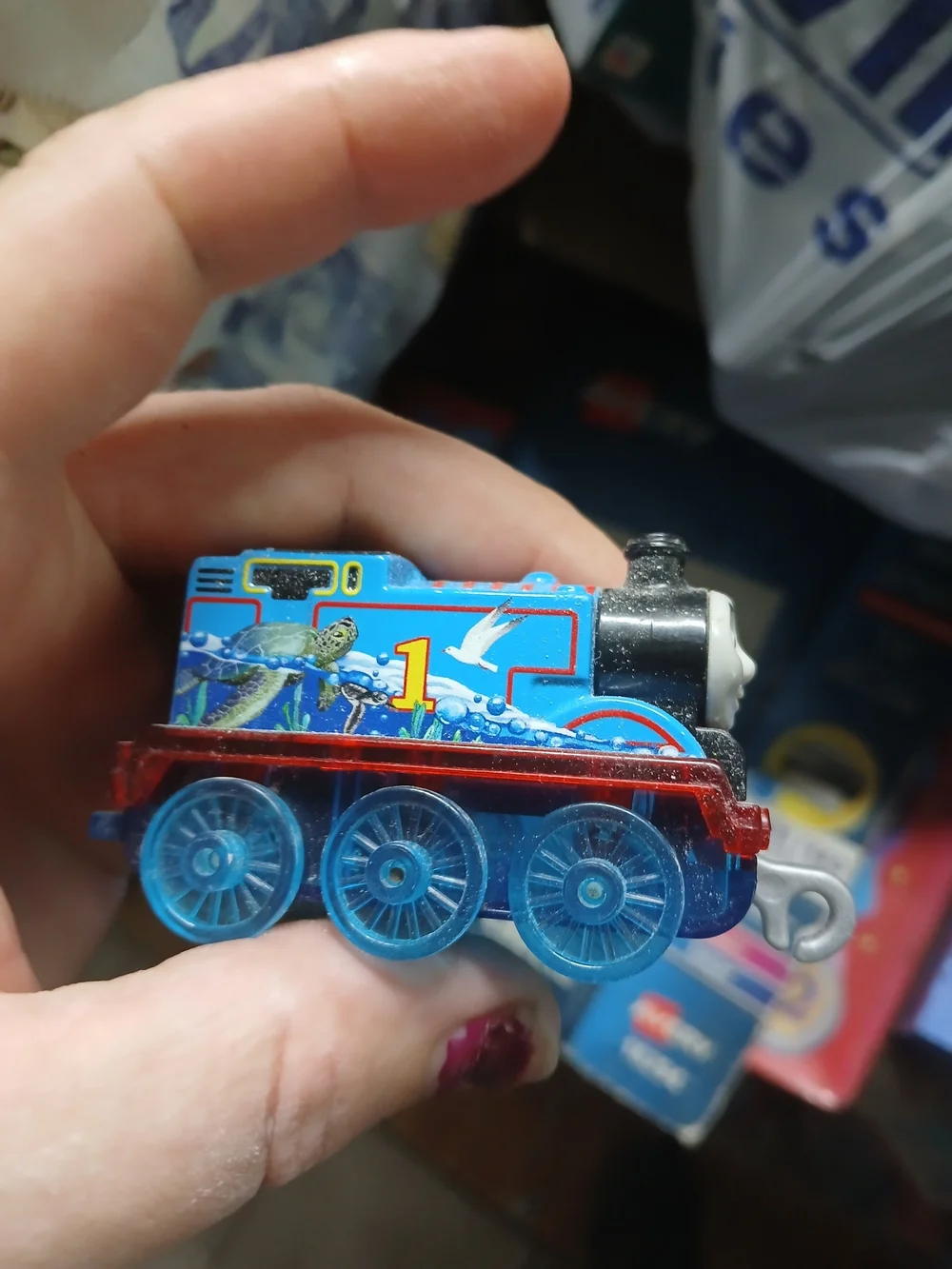 Thomas & Friends Blue and Red Number 1 Ocean Train